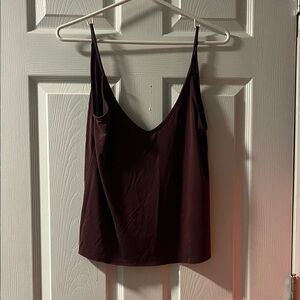 Me to We Burgundy Women's Tank top
